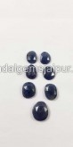 Blue Sapphire Rose Cut Slices